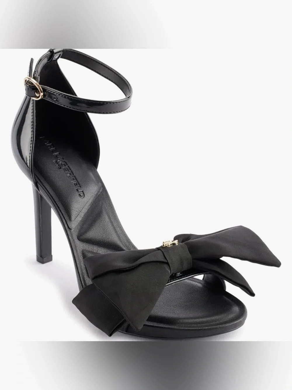 Karl Lagerfeld Paris Ken’s Black Bow Heels